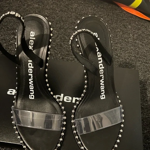Nova logo Alexanderwang shoe, only wore twice in great condition.